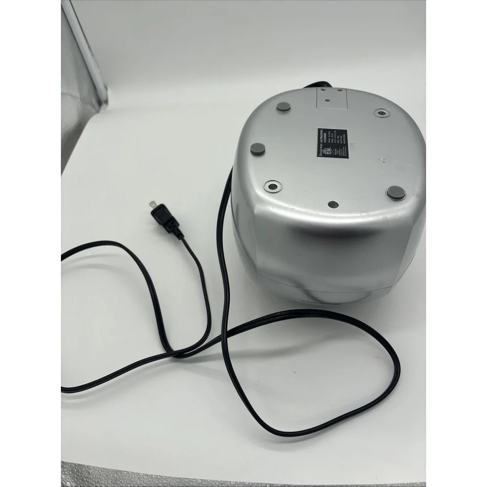 Brookstone Ultrasonic Jewelry DVD Cleaner Eyeglass Watches More Cleaner CD-7830A